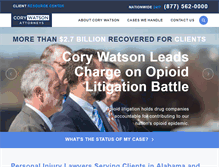 Tablet Screenshot of cwcd.com